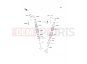 Valve(s) - Kawasaki KLE250 (KLE250-A5) 2000