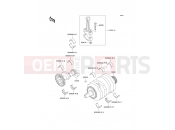 Crankshaft - Kawasaki KLE250 (KLE250-A5) 2000