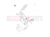 Frame - Kawasaki KLE250 (KLE250-A5) 2000