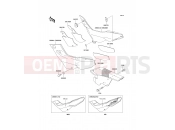 Side Covers/Chain Cover - Kawasaki KLE250 (KLE250-A5) 2000