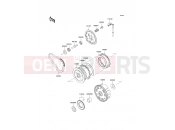 Clutch - Kawasaki KLE500 (KLE500-A12) 2002
