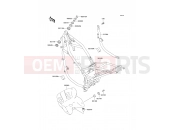 Frame - Kawasaki KLE500 (KLE500-A12) 2002