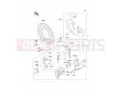 Front Brake - Kawasaki KLE500 (KLE500-A12) 2002