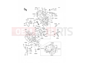 Crankcase - Kawasaki KLR650 (KL650-C8) 2002
