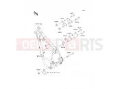 Engine Mount - Kawasaki KLR650 (KL650-C8) 2002