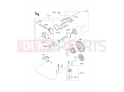 Starter Motor - Kawasaki W650 (EJ650-A4) 2002