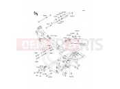 Engine Mount - Kawasaki W650 (EJ650-A4) 2002