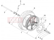 PIAGGIO Fly 50 2T Front wheel