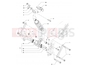 MV Agusta Brutale 800 RR Rear Suspension Assembly