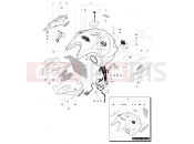 MV Agusta Brutale 990 R Fueltank Assembly