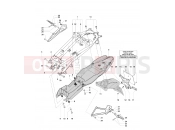 MV Agusta Brutale 1090 R 2012 Rear Frame Assembly