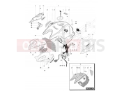 MV Agusta Brutale 1090 RR 2012 Fueltank Assembly