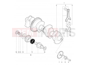 MV Agusta Brutale 1090 RR 2012 Crankshaft Assembly