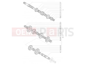 MV Agusta F3 675 ORO Gear Box Assembly