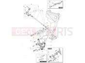 MV AGUSTA F3 675 RC Footrest Assembly Left