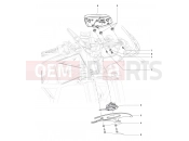 MV AGUSTA F3 675 RC Dashboard Components