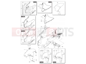 MV Agusta F3 800 Front Fairing - Mudguards
