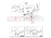 MV Agusta F3 800 Fueltank Assembly