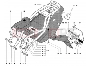 Rear Frame (single seat) - MV Agusta 1999 F4 750 ORO