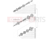 Gear Box Assembly - MV Agusta 1999 F4 750 ORO