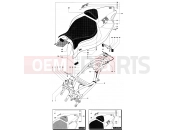 MV Agusta 2002 F4 750 SENNA Rear Fairing (single seat)