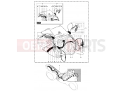 MV Agusta 2002 F4 750 SENNA Wiring Harness - Mirrors