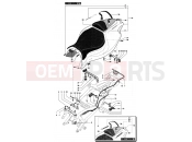 MV Agusta 2004-2006 F4 1000S Rear Fairing (double seat)