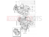 MV Agusta 2006-2007 F4 1000R 1+1 Crankcase Assembly