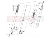 Front Fork Right - MV Agusta 2007-2008 F4 312R 1000