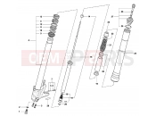 Front Fork Left - MV Agusta 2007-2008 F4 312R 1000