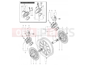 Front Wheel Assembly - MV Agusta 2007-2008 F4 312R 1000