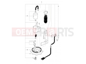 MV Agusta 2012 F4 R Fuel Pump Assembly