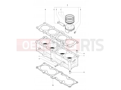 MV Agusta 2012 F4 RR Cylinder & Piston Assembly