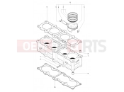 MV Agusta 2013-2015 F4 Cylinder & Piston Assembly