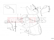 DUCATI 2006 Multistrada 1000 S COWLING » PLASTICS