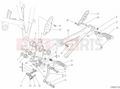 DUCATI 2006 Multistrada 1000 S FOOTRESTS, LEFT » UNCLASSIFIED