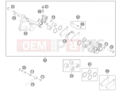 KTM 65 SX (6001L6) [EU] 2012 REAR BRAKE CALIPER