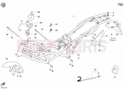 DUCATI 2006 Monster 620 FRAME » FRAME