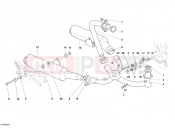 DUCATI 2006 Monster 620 Dark EXHAUST SYSTEM » EXHAUST SYSTEM