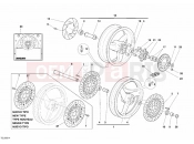DUCATI 2006 Monster 620 Dark WHEELS » FRONT WHEEL