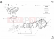 DUCATI 2006 Monster 620 Dark CYLINDER - PISTON » ENGINE CASE