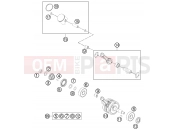 CRANKSHAFT, PISTON - KTM 65 SX (6001I6) [EU] 2009