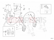 DUCATI 2006 Superbike 749 R FRONT BRAKE SYSTEM » BRAKING SYSTEM