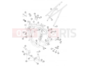 FRAME - KTM 125 SX (6101D0) [EU] 2004
