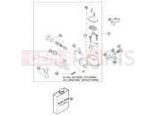 KTM 250 SX (6301D0) [EU] 2004 FRONT BRAKE CONTROL