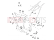 FRAME - KTM 85 SX (6001D9) [EU] 2004