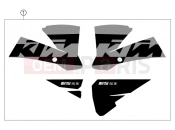 DECAL - KTM 85 SX (6001D9) [EU] 2004