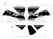 DECAL - KTM 65 SX (6001D6) [EU] 2004