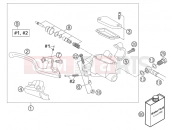FRONT BRAKE CONTROL - KTM 65 SX (6001D6) [EU] 2004