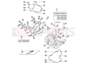 ENGINE CASE - KTM 65 SX (6001D6) [EU] 2004